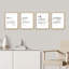 «Love Peace Patience Self-Control», impression sur papier 4 pièces-97770483-97770484