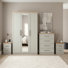 Cleverton 4 Piece Compact Bedroom Storage Set