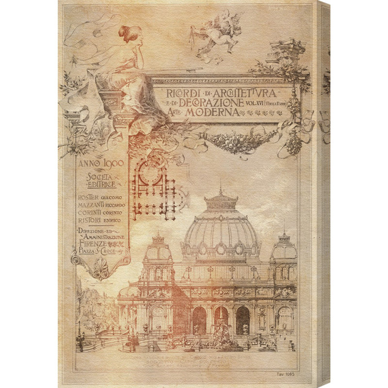 Decorazione Moderna - impression sur toile tendue, H 54 po x l 36 po