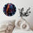 Eagle Neon Wall Clock