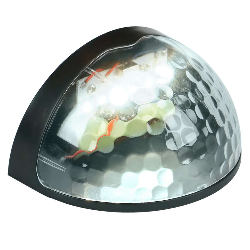 Solar Powered Integrated LED Deck Light Pack, White