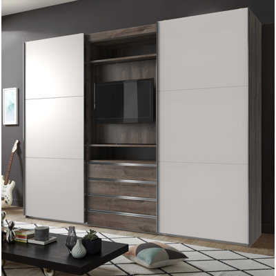 Branchburg 2 Door Manufactured Wood Wardrobe