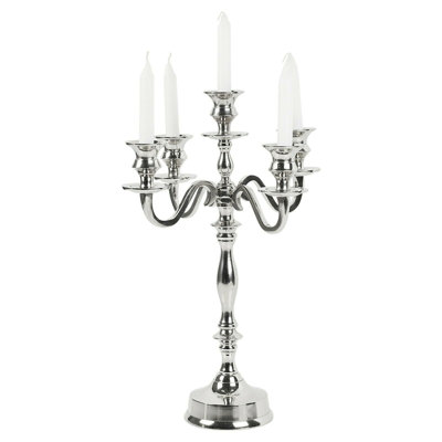 Stainless Steel Tabletop Candelabra