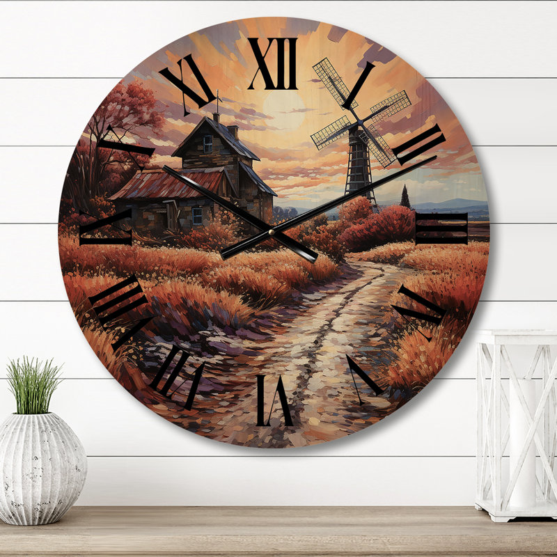 Ramadan   Solid Wood Wall Clock, Medium