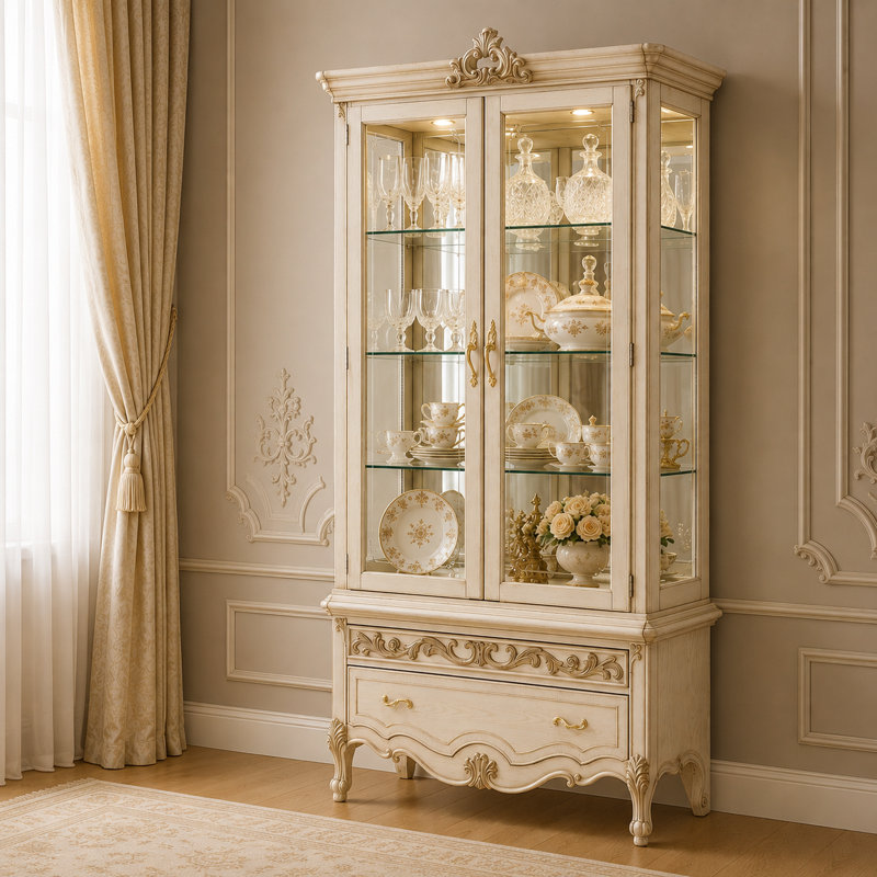 Vaisselier lumineux Platine de Royale, Champagne