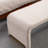 Dant Boucle Fabric Upholstered Bench Ottoman-1031431578