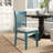 Barna 19'' H Upholstered Acacia Side Chair-1748062135