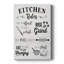 Rules of the Kitchen - Gallery Cavas-1283728180
