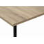 Table basse, accent, cocktail, rectangulaire, salon, métal, stratifié, brun, noir-1322757570-1322757573