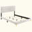 Upholstered Panel Bed-1351272533