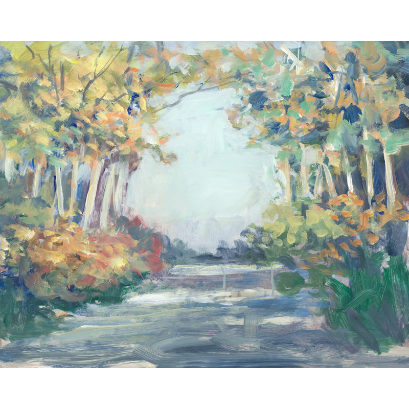 Super Far Painting by Mark Sargent, 40" H x 50" W x 1.5" D, Image Brush Gel