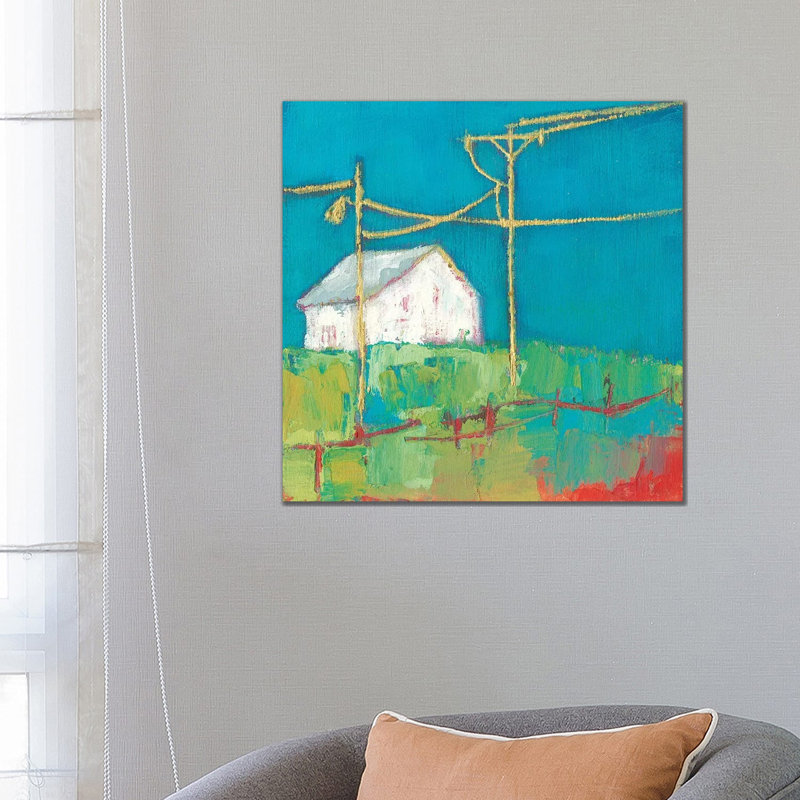 Fon Barn III 1 Piece Wall Art on Canvas, 66.04 cm H x 66.04 cm W x 1.91 cm D