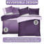Geometric Polycotton Duvet Cover Set with Matching Pillowcases - Soft, Durable, Comfortable Unisex Bedding-1243952137-1243952141