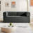 Versatile Tri-Fold Corduroy Sofa Bed with Quick Transformation, Comfortable and Space-Saving Design-2029930
