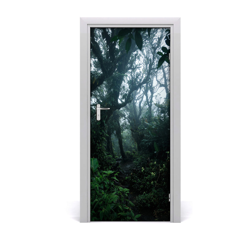 Rainforest Door Decal