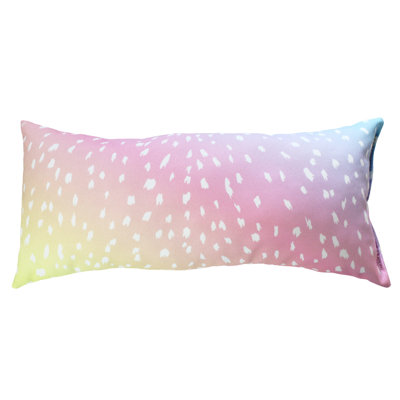  Polyester / Mélange de polyester Housse de coussin lombaire rectangulaire et insert