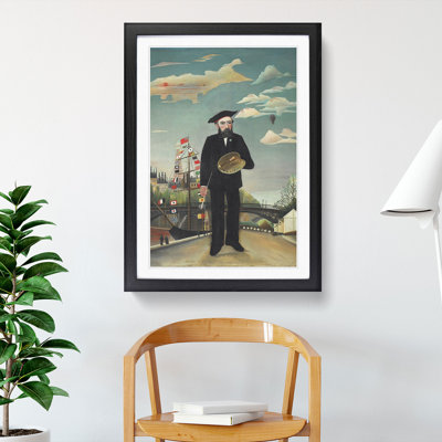 Self-Portrait by Henri Rousseau - Picture Frame Painting