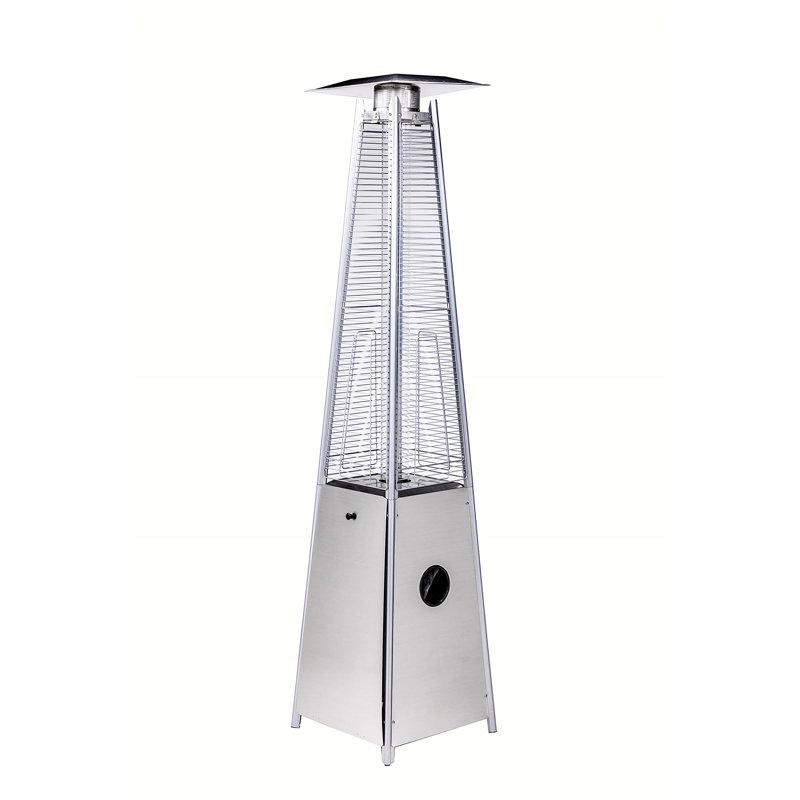 Chauffe-terrasse en quartz Quartz Galss