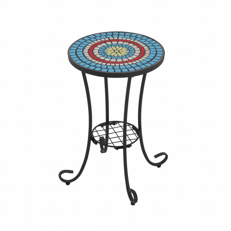 Side Table With Shelf