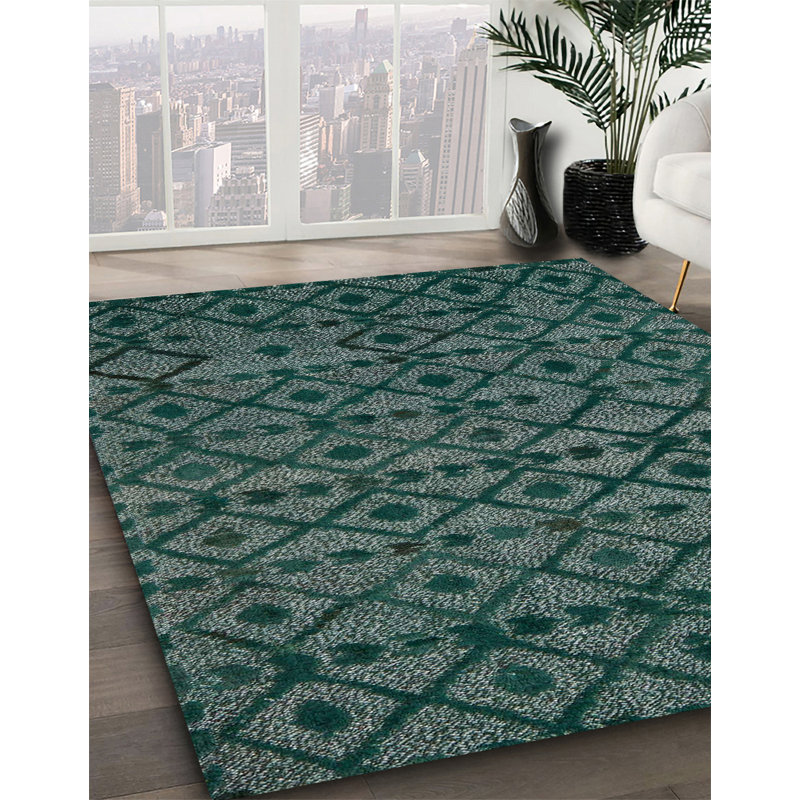 Ambr Ikat Indoor Rug, Square 5'