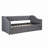 Stylish Upholstered Daybed with Two Convenient Drawers and Reliable Wood Slat Support System