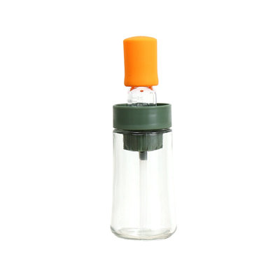 Bouteille d'eau pour cuisine, brosse en verre, bouteille d'huile, contrôle de comptage, réservoir d'huile, barbecue à haute température, brosse à huile, assaisonnement pour bouteille d'huile