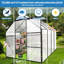 99,65 po Large serre pour un espace de croissance des plantes abondant Polycarbonate robuste avec drainage de l'eau-126726084