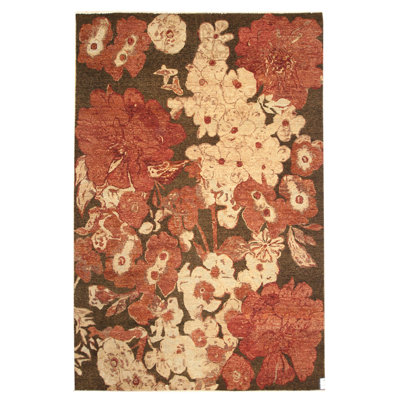 Bora One-of-a-Kind 5'4" X 8'1" New Age Wool Area Rug in