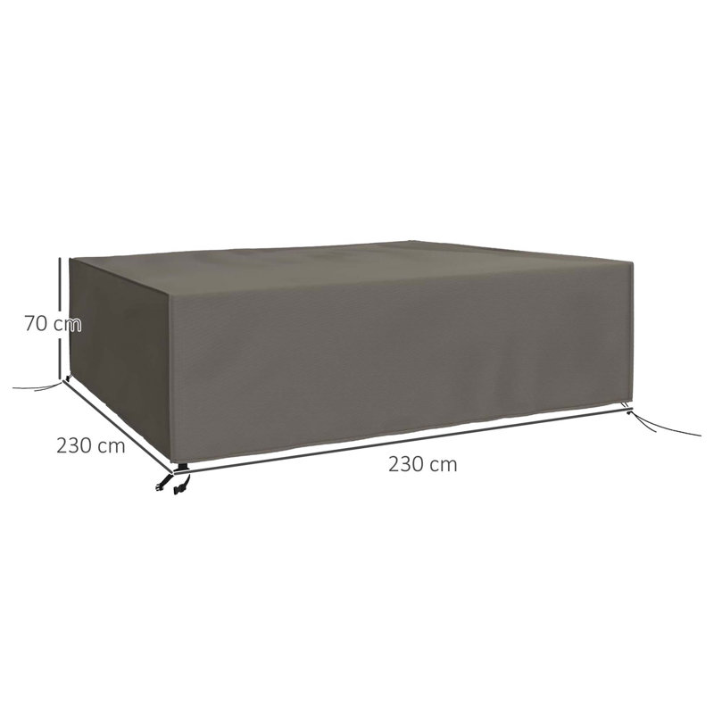 Ceceilia Outdoor Patio Dining Set Cover