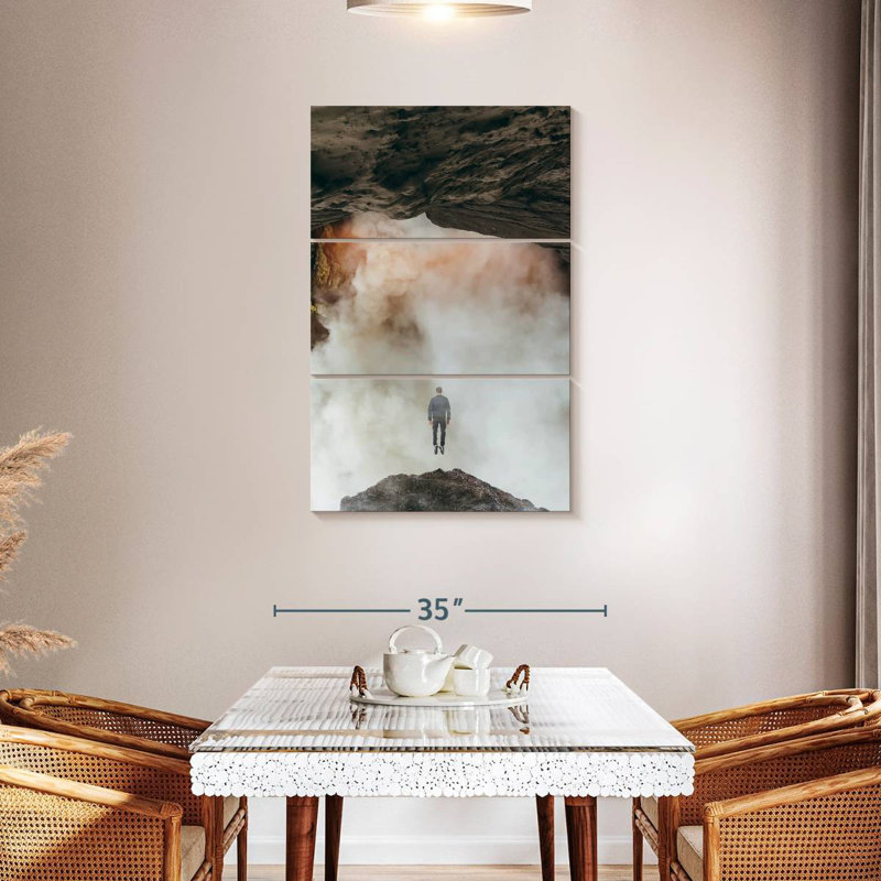 Volcano Blow, 45" H x 28" W
