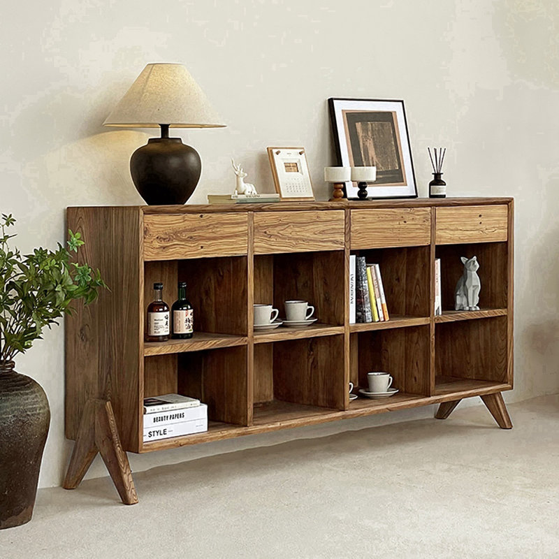 Buffet de style Wabi-sabi