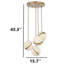 Luminaire suspendu sphère 4 lumières Aurelia