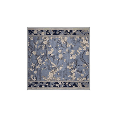 Machine Washable Gray Area Rug