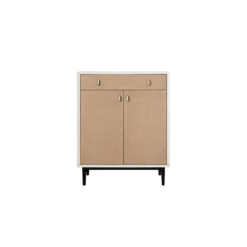 Armoire de bar moderne avec tiroir à fermeture automatique et charnières spacieuses à fermeture en douceur