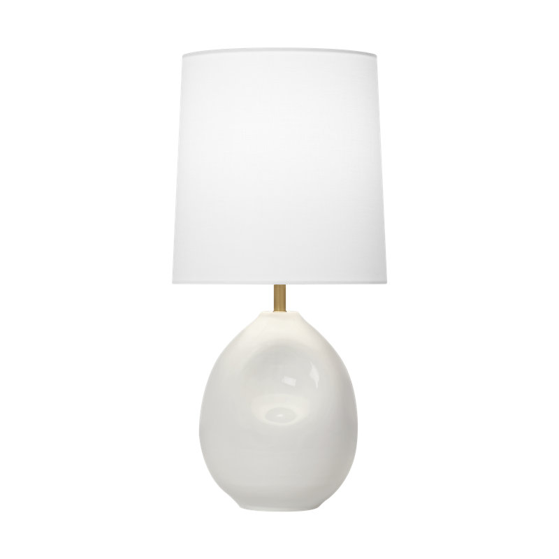 Norton Ceramic Table Lamp, Gray
