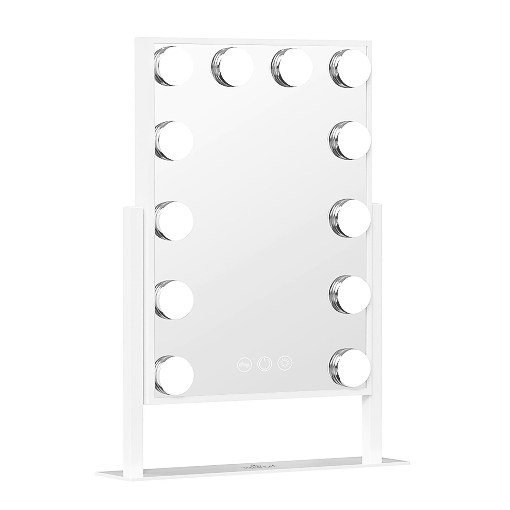 Mercer41 Hollywood TriTone XL Makeup Mirror with 12 LED Bulbs