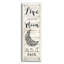  «Love You To The Moon And Back» par Cindy Jacobs, art mural en verre acrylique, 12 po x 36 po-613081167