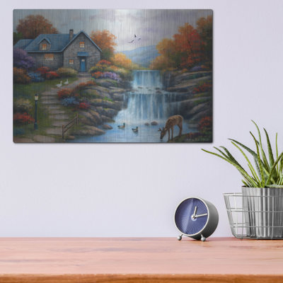 «Cottage By The Falls» par John Zaccheo