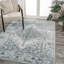 Tapis gris clair / bleu Pavel-828032030