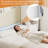 Murphy Bed With Storage Cabinet Shelves, Full Wall Bed And USB Port-190851929-170185946