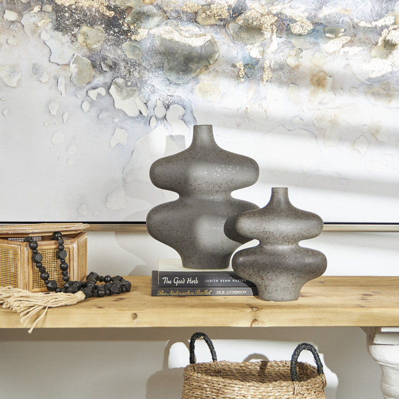 Incy 13.7'' Stoneware Table Vase