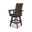 Swivel 29.25" Teak Patio Bar Stool-50287953