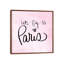 Lets Fly To Paris by Sd Graphics Studio - Print on Canvas-63929230-63929223