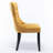 Tufted Solid Wood Velvet Upholstered Dining Chair-883621106