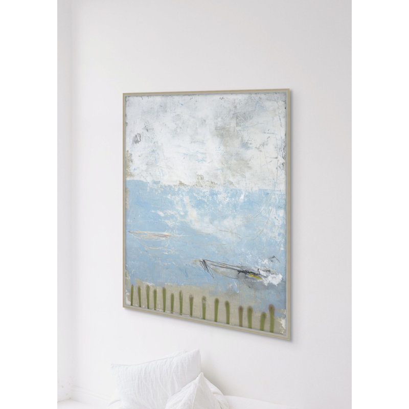 Hazy Pier View 1 Print, 27.25" H x 23.25" W