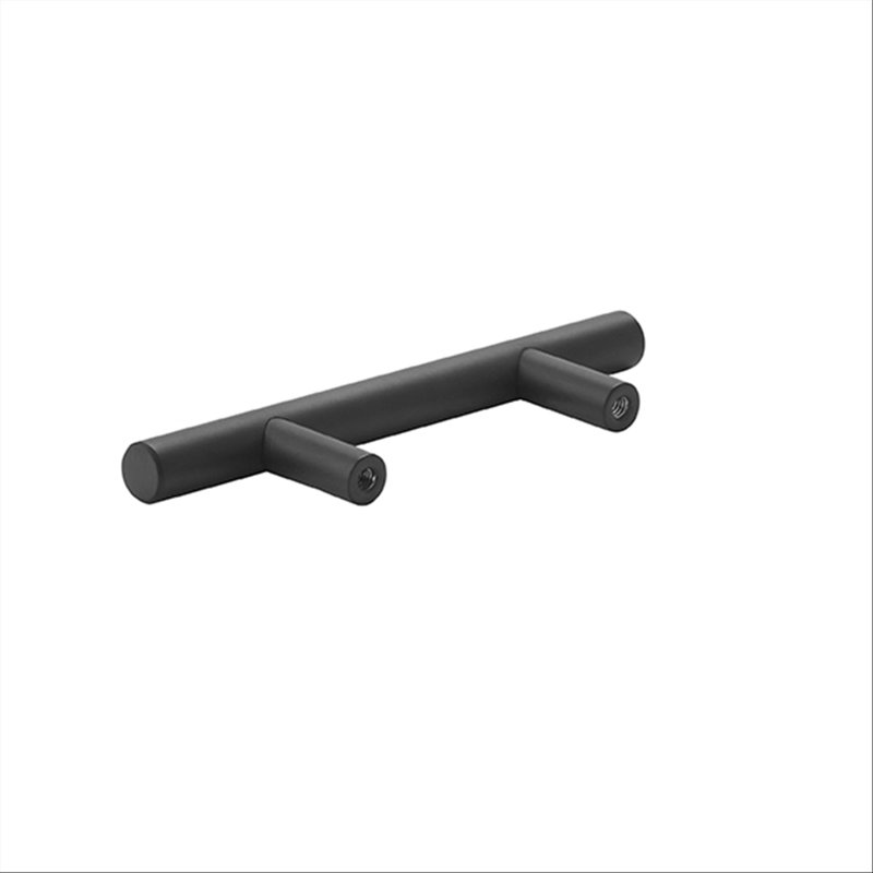 Poignée barre 7 pouces (178 mm) centre à centre noir mat - paquet de 10, 7", Noir mat, 10