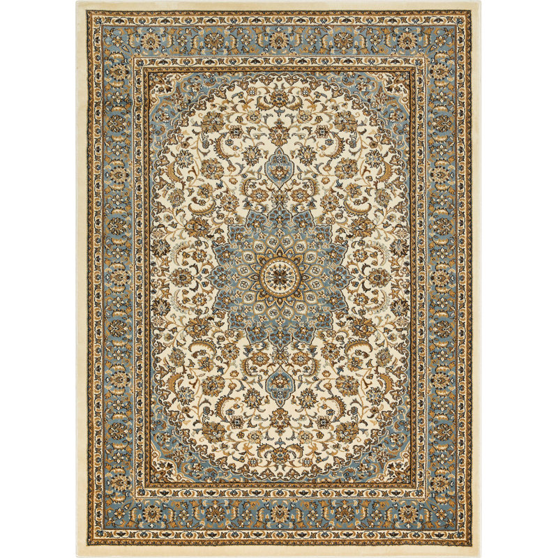 Oriental Synthetic Area Rug, Rectangle 160 x 220 cm