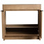 Meuble-lavabo autoportant 36 po avec poignées en métal 36 po imitation chêne couleur Bvb02436imo-503957451