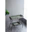 Table d'appoint à plateau galvanisé