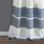Paire de rideaux transparents texturés à rayures-1481786366